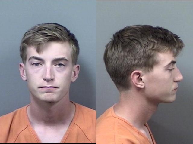 Quade Vach arrested May 22 on a felony charge of aggravated battery on an elderly person and misdemeanor charges of assault on a law enforcement officer, disorderly conduct, resisting an officer without violence, and underage possession of alcohol.